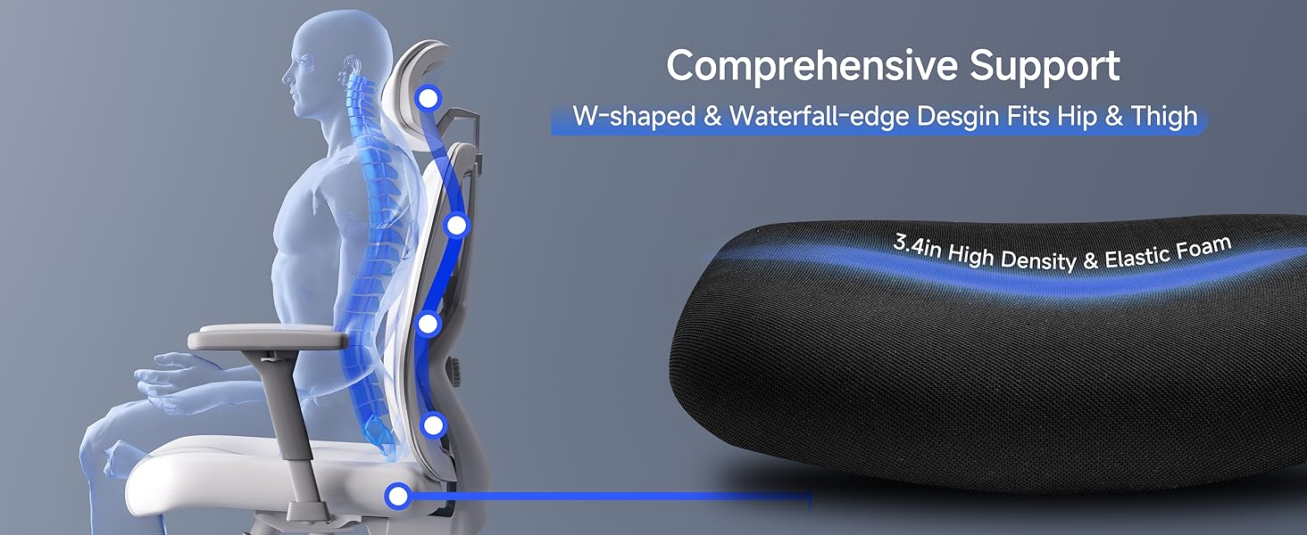 Ticova Ergonomisk kontorsstol